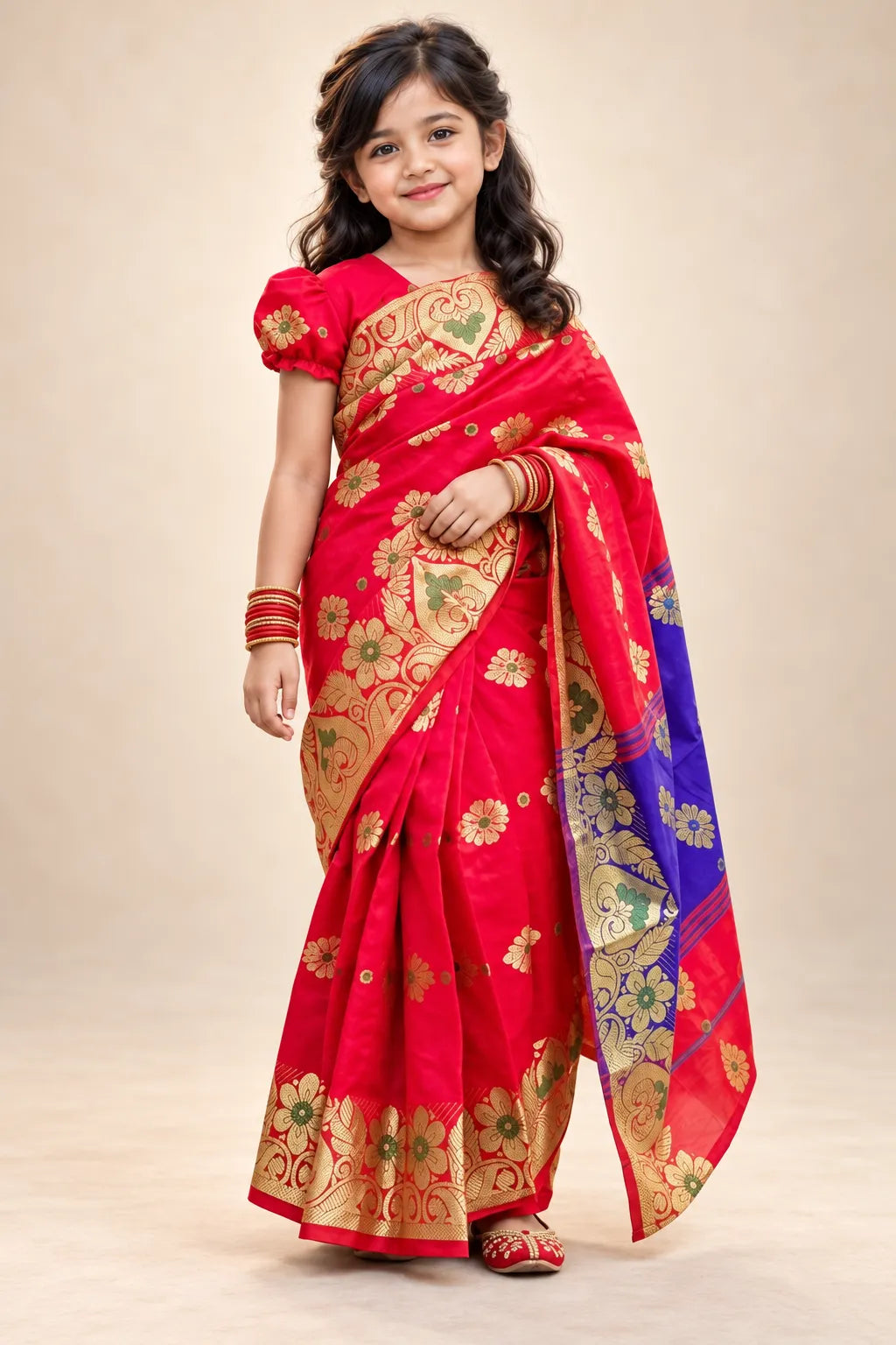 রেডি-টু-ওয়্যার শাড়ি - RWSM 803