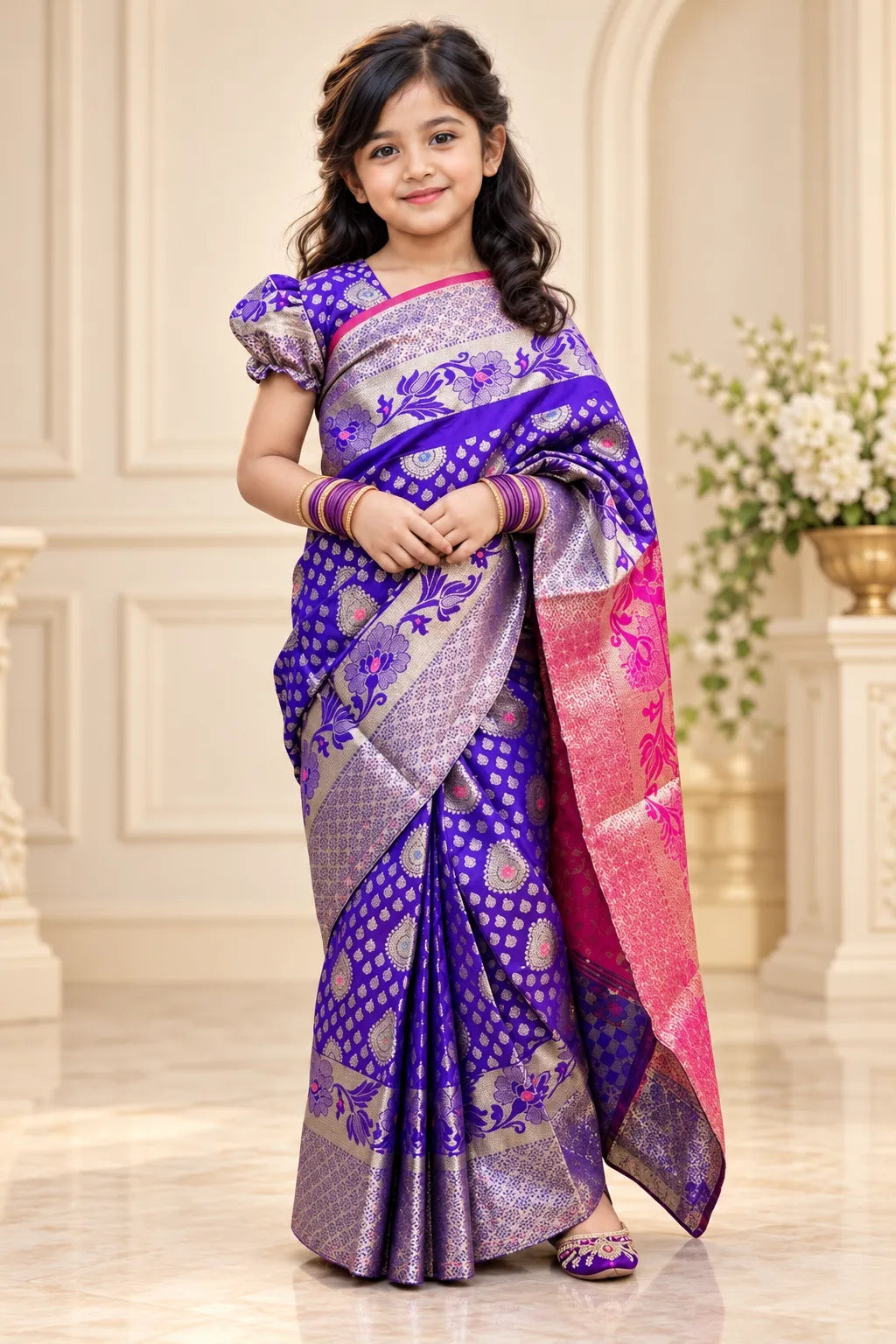 রেডি-টু-ওয়্যার শাড়ি - RWSM 802