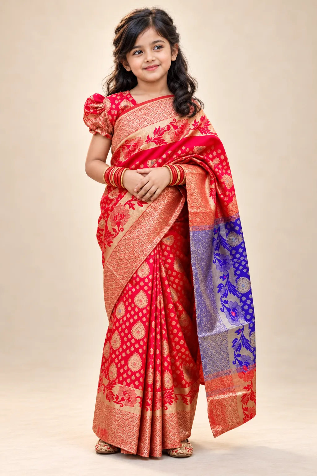 রেডি-টু-ওয়্যার শাড়ি - RWSM 804