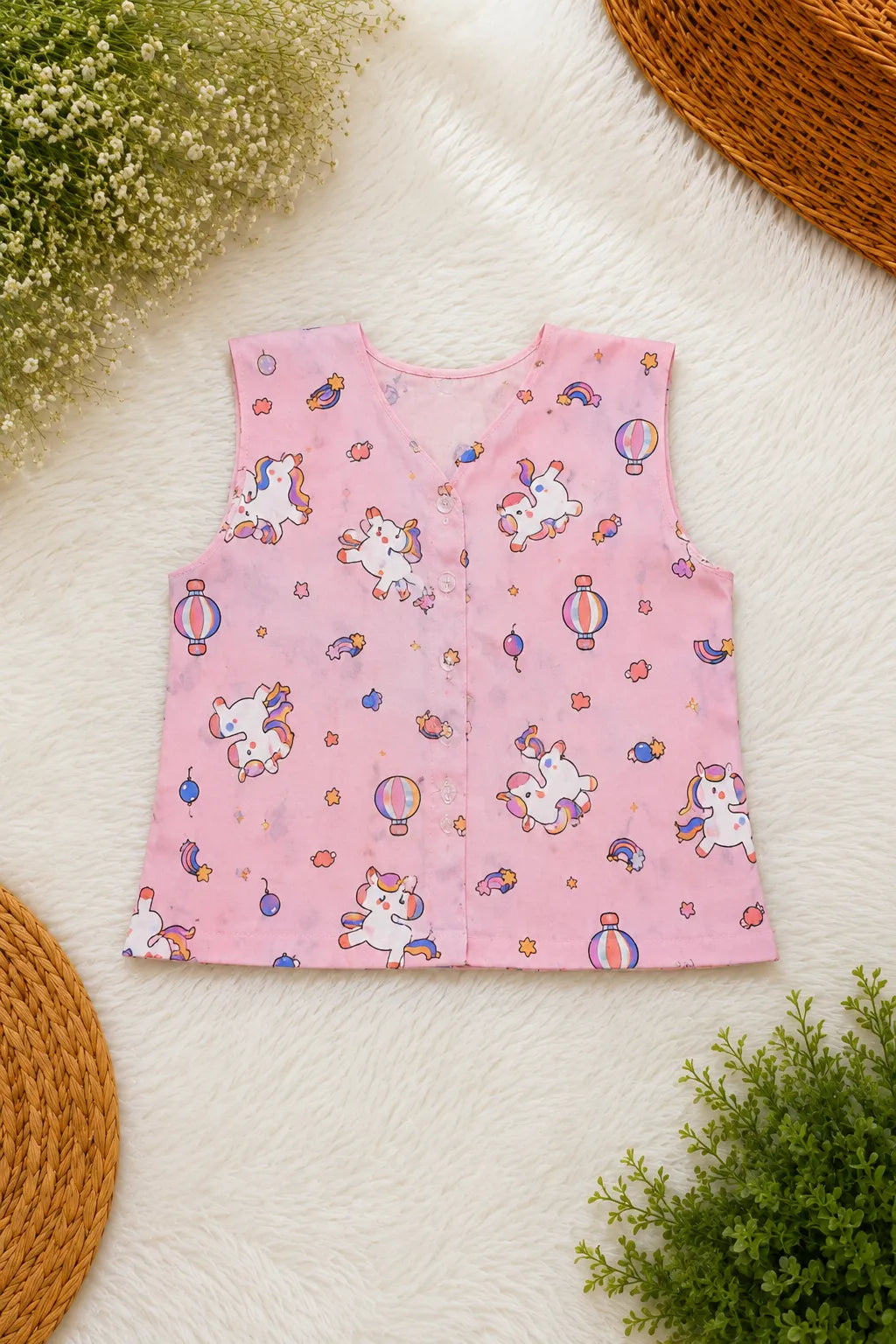 Newborn Girls Kids Dress 5 Pcs Combo MKNBDC-951