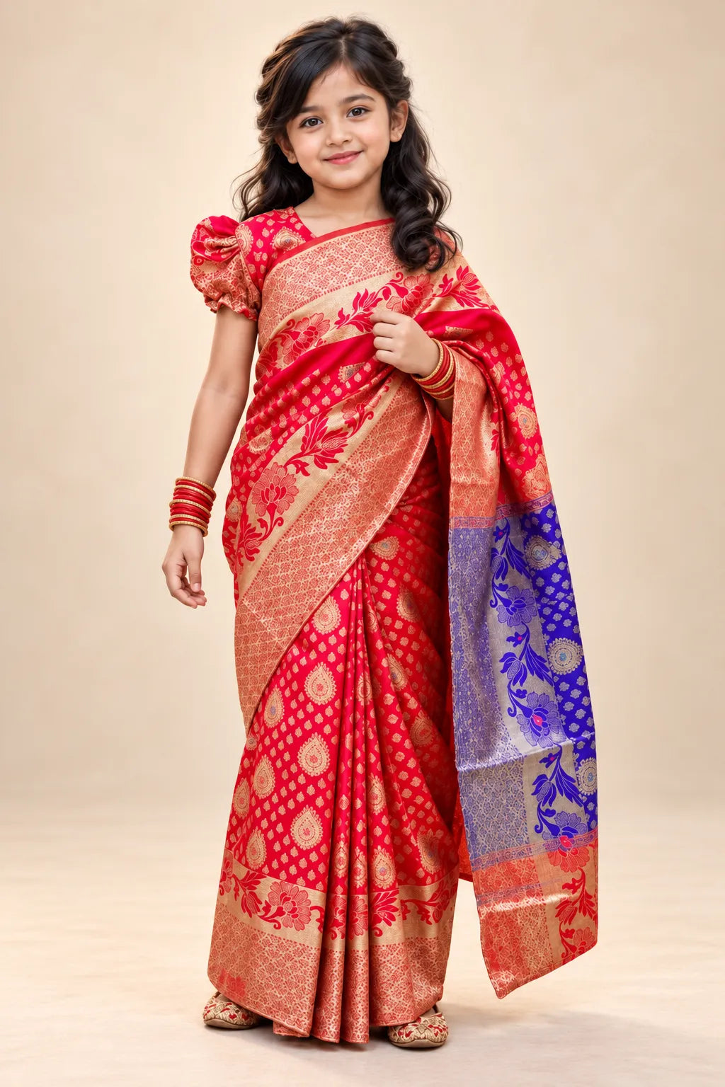 রেডি-টু-ওয়্যার শাড়ি - RWSM 804