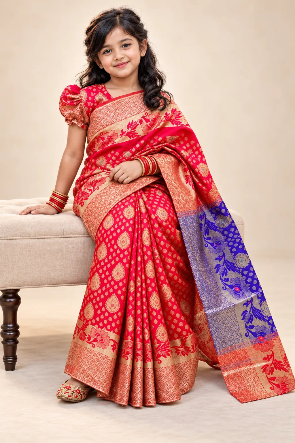রেডি-টু-ওয়্যার শাড়ি - RWSM 804