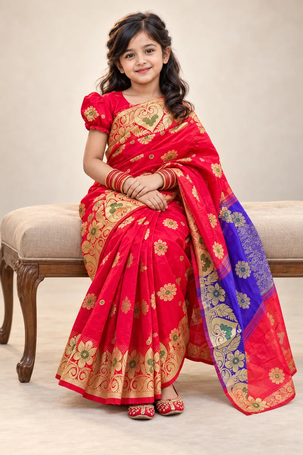 রেডি-টু-ওয়্যার শাড়ি - RWSM 803